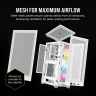 2000D RGB AIRFLOW Mini-ITX PC Case - White - Image 3