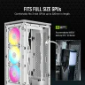 2000D RGB AIRFLOW Mini-ITX PC Case - White - Image 4