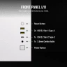 2500D AIRFLOW Mid-Tower Dual Chamber PC Case - White - Image 8