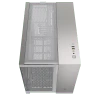 2500X Micro ATX Dual Chamber PC Case - White/Satin Gray Aluminum - Image 11
