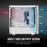275R Airflow Tempered Glass Mid-Tower Gaming Case — White - Image 3