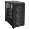 3000D RGB AIRFLOW Mid-Tower PC Case - Black - Image 17
