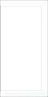 3500X Replacement Front Glass Panel, White