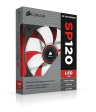 Air Series™ AF120 LED Red Quiet Edition High Airflow 120mm Fan - Image 7