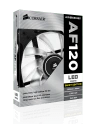 Air Series™ AF120 LED White Quiet Edition High Airflow 120mm Fan - Twin Pack - Image 7