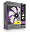 Air Series™ SP140 LED Purple High Static Pressure 140mm Fan - Image 10