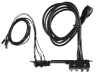 Carbide Series™ 300R Front I/O panel with all cables and connectors