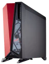 Carbide Series® SPEC-OMEGA Tempered Glass Mid-Tower ATX Gaming Case - Black/Red - Image 4