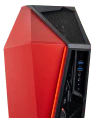 Carbide Series® SPEC-OMEGA Tempered Glass Mid-Tower ATX Gaming Case - Black/Red - Image 7