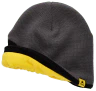 CORSAIR Beanie – Grey with Yellow Fleece Lining - Image 3