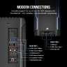 CORSAIR ONE i400 Compact Gaming PC, i7-13700KF, Liquid-Cooled RTX 3080, 1TB M.2, 32GB DDR5-5600, Win11 Home - Image 7