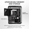 CORSAIR ONE i500 PC – Wood Dark: Liquid Cooled Intel Core i9-14900K and NVIDIA RTX 4090, 2TB M.2 SSD, 64GB DDR5, Win11 Pro (Revival Series) - Image 6