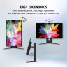 CORSAIR XENEON 27QHD240 OLED 27-Inch Gaming Monitor, 2560 x 1440, 240Hz, HDR with 1000nit Peak Brightness, 1.5M:1 Contrast Ratio, 1.07 Billion Colors (Certified Refurbished) - Image 8
