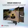CORSAIR XENEON FLEX 45WQHD240 45-Inch Bendable Gaming Monitor, 3440 x 1440, 240Hz, HDR with 1000nit Peak Brightness, 1.5M:1 Contrast Ratio, 1.07 Billion Colors (Certified Refurbished) - Image 2