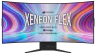 CORSAIR XENEON FLEX 45WQHD240 45-Inch Bendable Gaming Monitor, 3440 x 1440, 240Hz, 0.03ms GtG, HDR with 1000nit Peak Brightness, 1.5M:1 Contrast Ratio, 1.07 Billion Colors