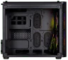 Crystal Series 280X RGB Tempered Glass Micro ATX Case — Black - Image 3