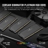DOMINATOR® PLATINUM RGB 32GB (2x16GB) DDR5 DRAM 6200MT/s CL32 Memory Kit — Black - Image 2