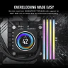 DOMINATOR® TITANIUM RGB 96GB (2x48GB) DDR5 DRAM 6600MT/s CL32 Intel XMP Memory Kit — White - Image 5