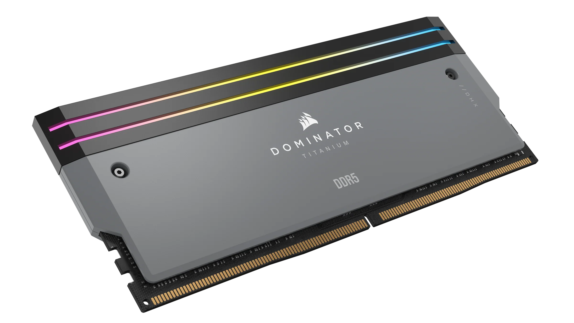 DOMINATOR® TITANIUM RGB 64GB (2x32GB) DDR5 DRAM 6000MT/s CL30 AMD EXPO & Intel XMP Memory Kit — Grey - Image 10