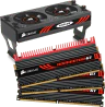 DOMINATOR® GT with DHX Pro Connector and Airflow II Fan — 6GB Triple Channel DDR3 Memory Kit