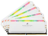 DOMINATOR® PLATINUM RGB 32GB (4 x 8GB) DDR4 DRAM 3200MHz C16 Memory Kit — White
