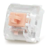 DROP Halo Clear Mechanical Switches, Tactile, 3-Pin, 70 Pack (MDX-34430-1)