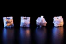 DROP Holy Panda X Clear Mechanical Switches, Tactile, 3-Pin, 35 Pack (MDX-36770-1) - Image 3
