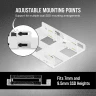 Dual SSD Mounting Bracket — White - Image 3