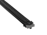 Elite Premium Individually Sleeved, PCIe 12V-2x6 to PCIe 12V-2x6 600W Cable - Black - Image 5
