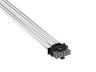 Elite Premium Individually Sleeved, PCIe 12V-2x6 to PCIe 12V-2x6 600W Cable - White - Image 5