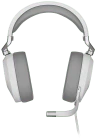 HS65 SURROUND Wired Gaming Headset — White (AP) - Image 9