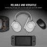 HS65 SURROUND Wired Gaming Headset — White - Image 6