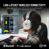 HS65 WIRELESS Gaming Headset — White - Image 2