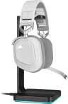 HS80 RGB WIRELESS Premium Gaming Headset with Spatial Audio — White (AP) - Image 15