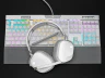 HS80 RGB WIRELESS Premium Gaming Headset with Spatial Audio — White (AP) - Image 9