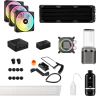 Hydro X Series iCUE LINK XH405i RGB Custom Cooling Kit - Stealth Gray