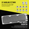 Hydro X Series iCUE LINK XH405i RGB Custom Cooling Kit - White - Image 6
