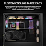 HYDRO X SERIES iCUE LINK XH505i RX 360 RGB Custom Cooling Kit - Image 3