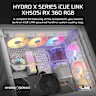 HYDRO X SERIES iCUE LINK XH505i RX 360 RGB Custom Cooling Kit - White - Image 2