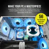 HYDRO X SERIES iCUE XH303i RGB PRO Custom Cooling Kit - White - Image 3