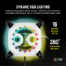Hydro X Series XC7 RGB CPU Water Block (1200/AM4) - White - Image 3