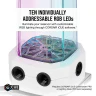 Hydro X Series XD5 RGB Pump/Reservoir Combo — White - Image 4