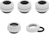 Hydro X Series XF Hardline 12mm OD Fitting Four Pack — White - Image 3