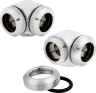 Hydro X Series XF Hardline 90° 14mm OD Fitting Twin Pack — Chrome - Image 4