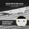 Hydro X Series XR5 240mm Water Cooling Radiator — White - Image 6