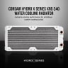 Hydro X Series XR5 280mm Water Cooling Radiator — White - Image 12