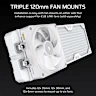 Hydro X Series XR5 360 V2 Custom Cooling Radiator - White - Image 3