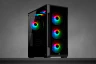 iCUE 220T RGB Tempered Glass Mid-Tower Smart Case — Black - Image 2