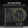 iCUE 4000D RGB AIRFLOW Mid-Tower Case, Black - 3x AF120 RGB ELITE Fans - iCUE Lighting Node PRO Controller - High-airflow Design - Image 6