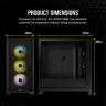iCUE 4000X RGB Tempered Glass Mid-Tower ATX Case — Black - Image 8